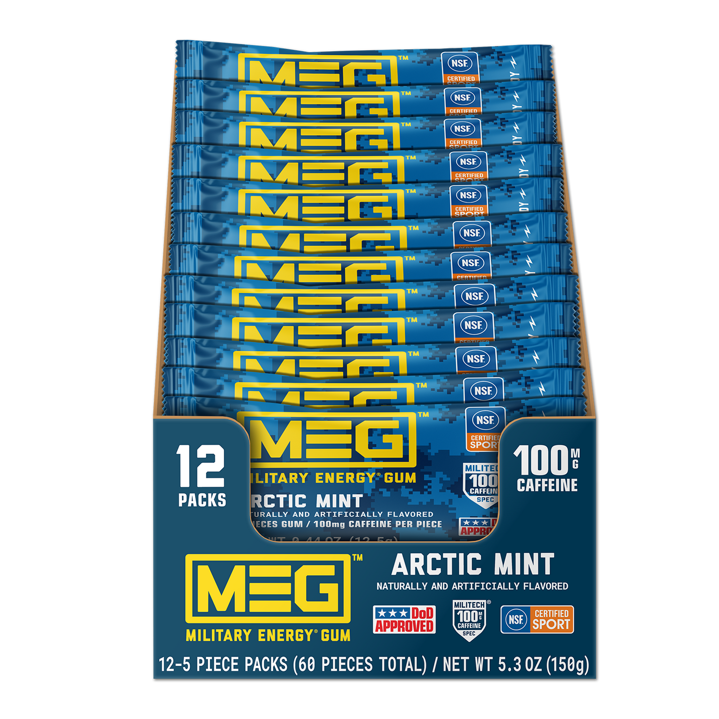 Arctic mint pouches - 12 CT