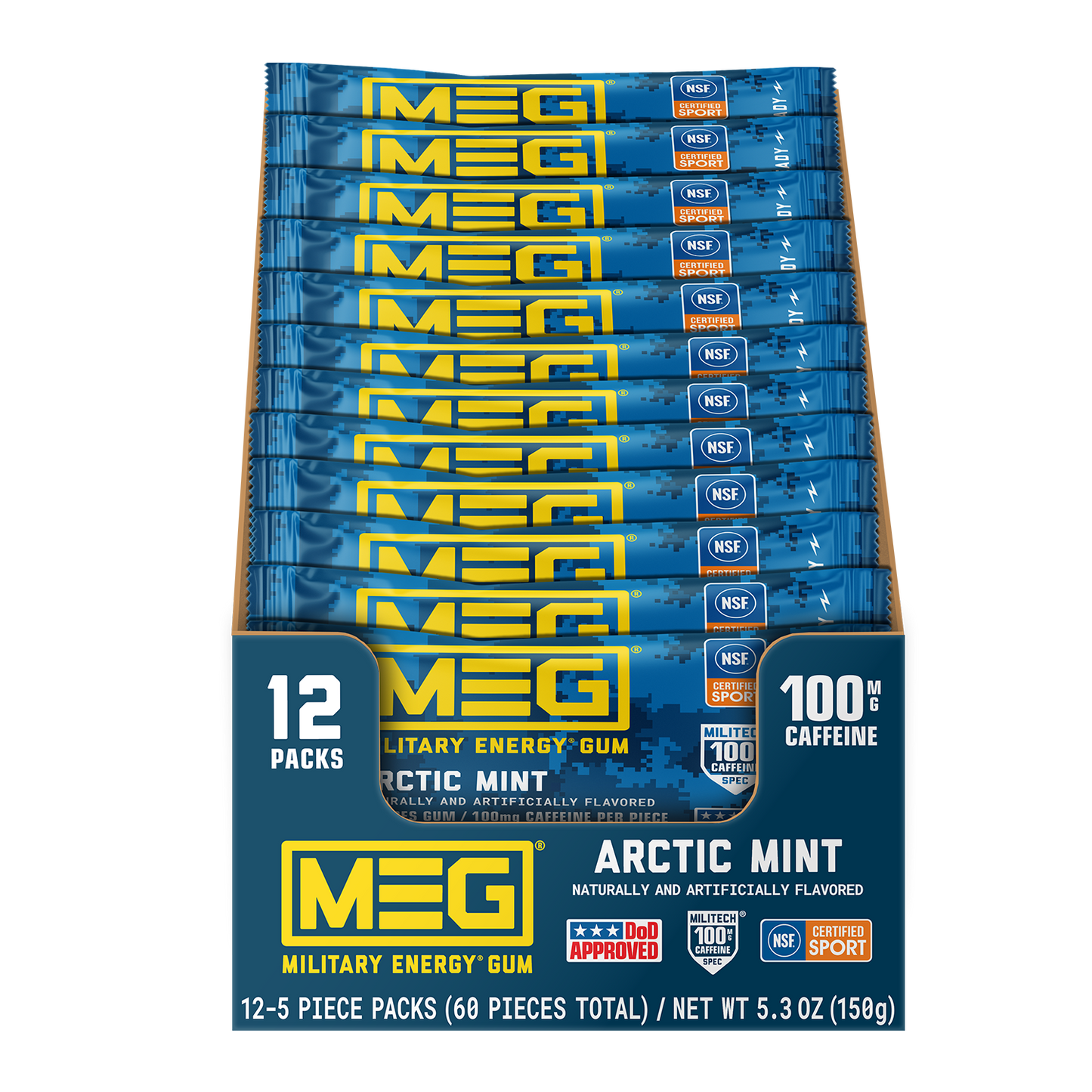 Arctic mint pouches - 12 CT