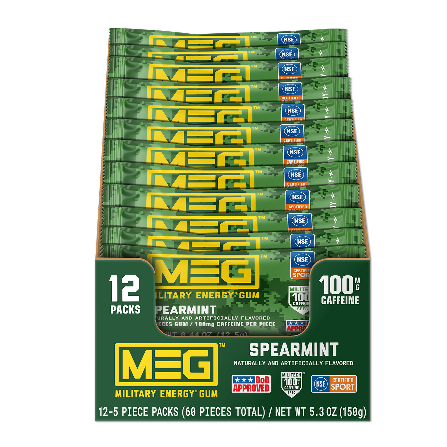 spearmint pouches - 12 CT