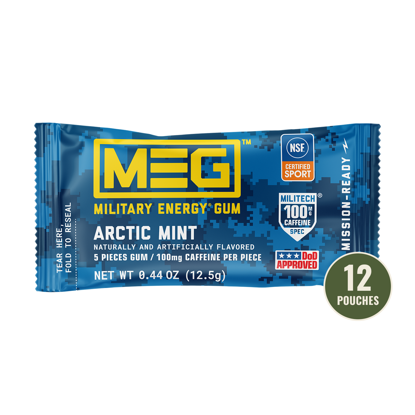 Arctic mint pouches - 12 CT